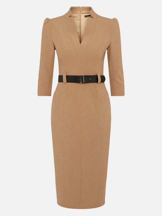 Karen Millen Dresses & Skirts - Karen Millen Camel Forever Dress (NWT)